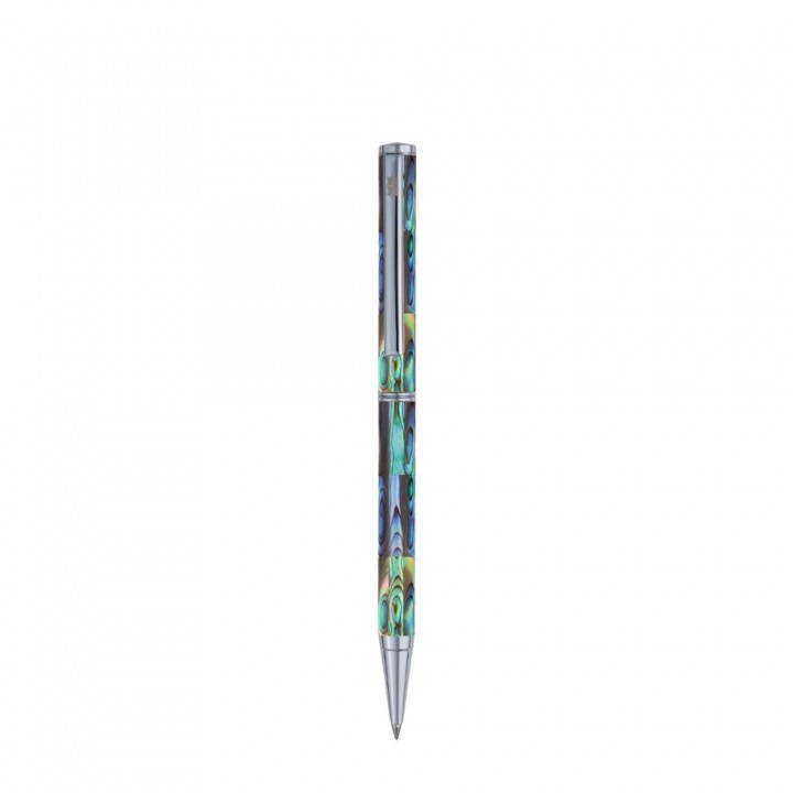 New Zealand Abalone Signature Pen-Titanium Gold plated-INSPIRED